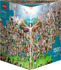 Heye Puzzle Minden idők legendái 1500 darab