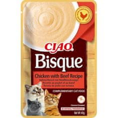 Inaba Ciao Bisque csirke és marhahús 40 g