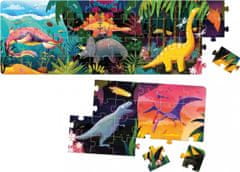 CzuCzu Panoráma puzzle dinoszauruszok 60 darab