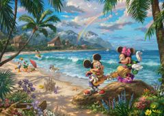 Schmidt Puzzle Minnie és Mickey Hawaiin 1000 darabos puzzle