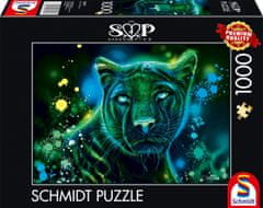 Schmidt Puzzle Neon: Párduc 1000 darab