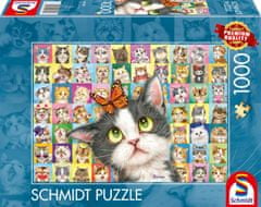 Schmidt Puzzle Cat Expressions 1000 darab