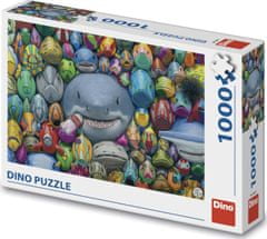 DINO Puzzle Színes hal 1000 darab