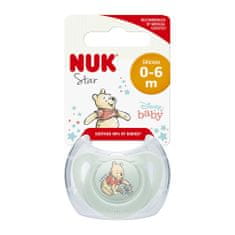 Nuk cumizó Disney Micimackó dobozban, zöld 0-6m