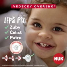 Nuk Soother Mommy Feel dobozban, őszibarack 0-9m, 2 db