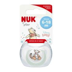 Nuk Disney Disney Micimackó cumi dobozban, fehér 6-18m