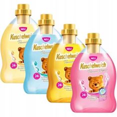 Kuschelweich PREMIUM öblítő, Miź set 4x 750 ml 112 mosás