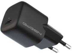 GaN hálózati töltő USB-C-vel és PD-vel (30W), ACHPD 130 B, fekete (GOGACHPD130B)