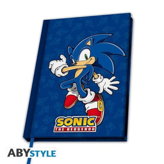 Sonic jegyzetfüzet A5 - the Hedgehog