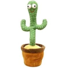 Bobo  Táncoló visszabeszélő kaktusz, USB töltővel 
