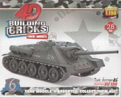 3D puzzle Katonai tank SU-100