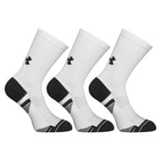 Under Armour 3PACK fehér zokni (1379512 100) - méret M