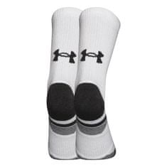 Under Armour 3PACK fehér zokni (1379512 100) - méret M