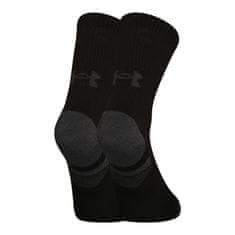 Under Armour 3PACK fekete zokni (1379521 001) - méret S