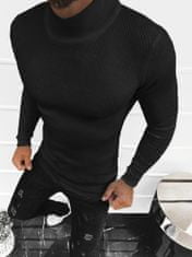 Ozonee Férfi klasszikus pulóver Mpumelelo fekete XL