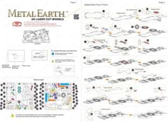 Metal Earth 3D puzzle Batman: Batmobile (1989)