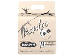 MonPeri Bambusz eldobható öko pelenkák M (5-8 kg) 21 db