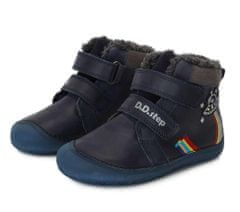 D-D-step sötétben világító magas szárú bélelt meleg cipő,téli bakancs 25
