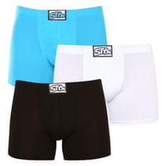 Styx 3PACK Tarka long férfi boxeralsó klasszikus gumi (3F96019) - méret XXL