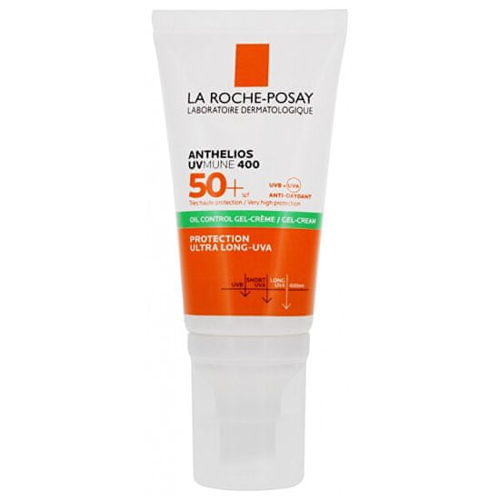 La Roche - Posay Matt védőgél krém SPF 50+ Anhelios UVMune 400 (Oil Control Gel Cream) 50 ml