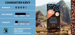 Cafédirect Machu Picchu SCA 82 koffeinmentes szemes kávé, 227 g