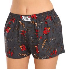 Styx Női boxeralsó art klasszikus gumikarmok (K1552) - méret XL