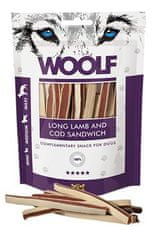 Woolf csemege puha bárány és tőkehal szendvics hosszú 100g