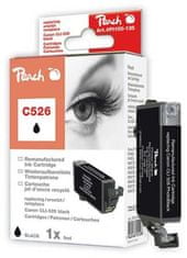 Peach kompatibilis patron Canon CLI-526B, fekete. 9 ml