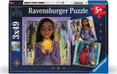 Ravensburger Puzzle Kívánságok 3x49 db