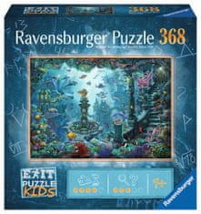 Ravensburger Exit KIDS Puzzle: Elsüllyedt Atlantisz 368 darab
