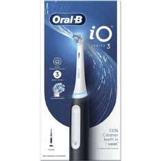 BRAUN Oral-B iO3 elektromos fogkefe matt fekete (10PO010399) (10PO010399)