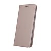 Samsung Galaxy A21s Telefontok - Smart Skin rose gold mágneses flipcover tok