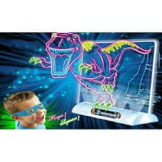 Nobo Kids Magic 3D LED tábla dinoszauruszok rajzolásához