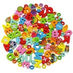 Nobo Kids Fa gyöngyök fűzős betűk számok alakja