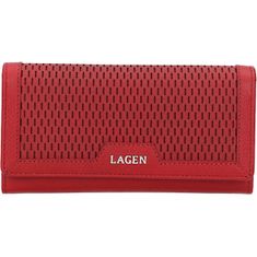 Lagen Női bőr pénztárca BLC/5704 RED