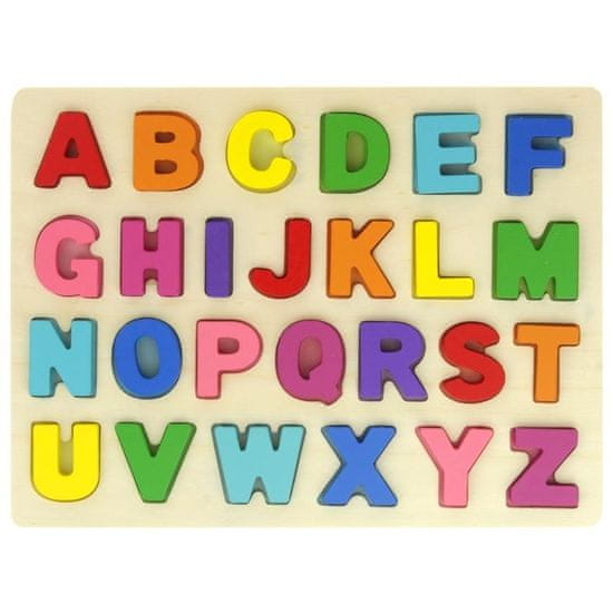 Nobo Kids Ábécé blokkok puzzle fa betűk kirakós