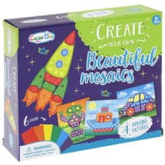 Nobo Kids Kreatív Scrapbook Foam Mosaic Space Auto