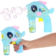 Nobo Kids Fish Bubble Gun - kék