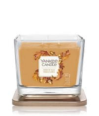 Yankee Candle Illatgyertya kis négyzet Elevation Amber & Acorn 96 g