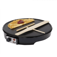 BigBuy Zurrichberg 1500W 31cm Crépe Palacsintasütő kiegészítőkkel (ZBP/7635) (BBA)