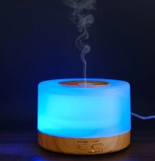 BigBuy Aroma párásító/diffúzor színes LED 500 ml (BBV)