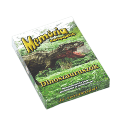BigBuy Memóriafejlesztő kártya – dinoszauruszok (BBKM)