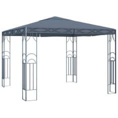 Vidaxl antracitszürke pavilon 300 x 300 cm 48047