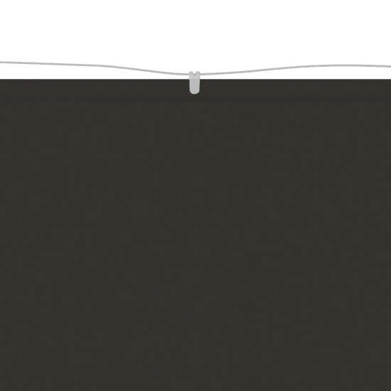 Vidaxl antracitszürke oxford-szövet függőleges napellenző 60 x 1000 cm (148204)