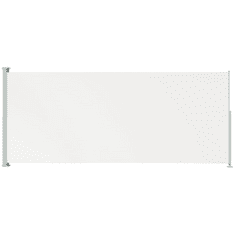 Vidaxl krémszínű behúzható oldalsó terasznapellenző 200 x 500 cm (313418)