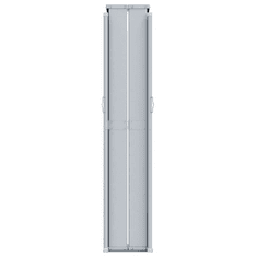Vidaxl krémszínű behúzható oldalsó napellenző 117 x 1200 cm (318055)