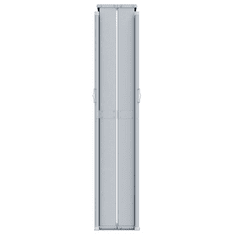 Vidaxl krémszínű behúzható oldalsó napellenző 200 x 1200 cm (318079)