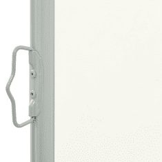 Vidaxl krémszínű behúzható oldalsó terasz napellenző 100 x 300 cm (45185)