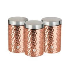 Berlingerhaus 3 darabos ételtartály készlet Primal Rosegold Metallic Line BH-6715