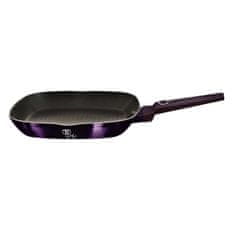 Berlingerhaus Titán felületű grillserpenyő 28 cm Lila Eclipse Collection BH-6634